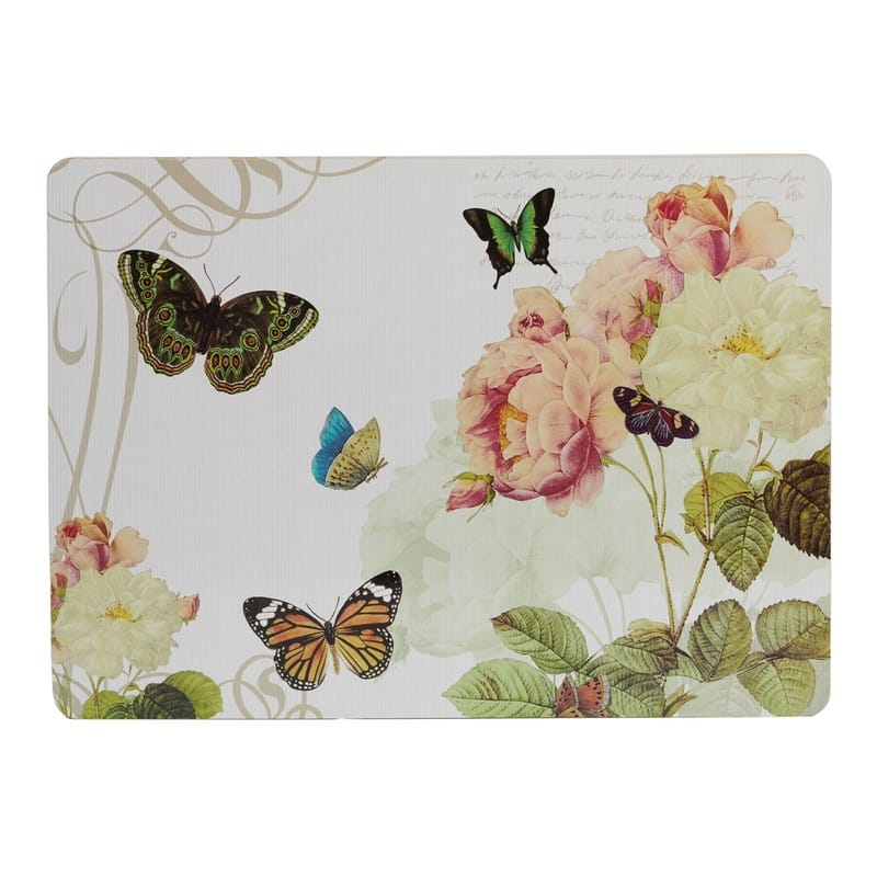Tisbury Cork Placemat 11.5"x15.5" (Set of 2) - White