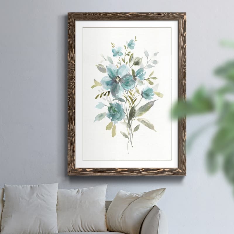 Linen Botanical II-Premium Framed Print - Ready to Hang