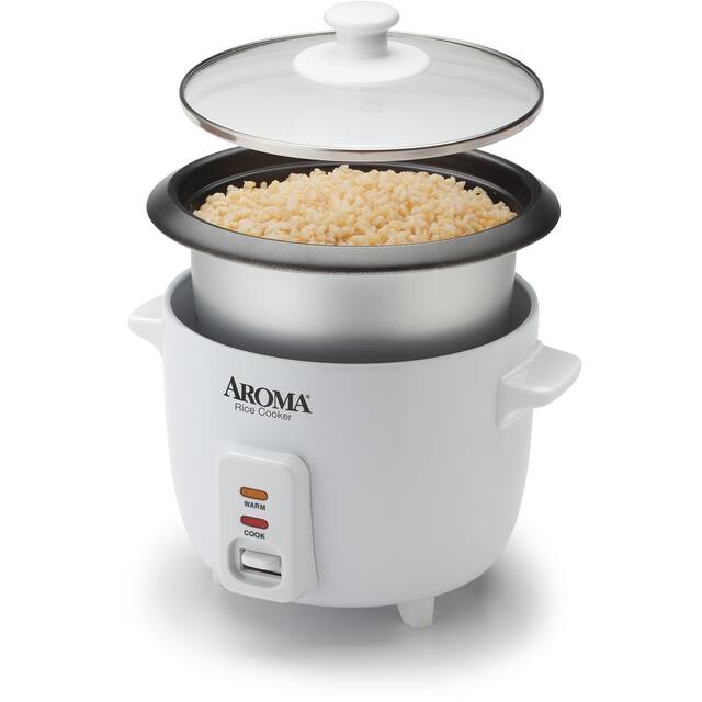 Aroma 6-Cup 1.5Qt. Non-Stick Rice Cooker Model