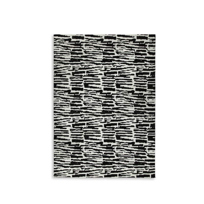 Signature Design by Ashley Bramshaw Black/Ivory Rug