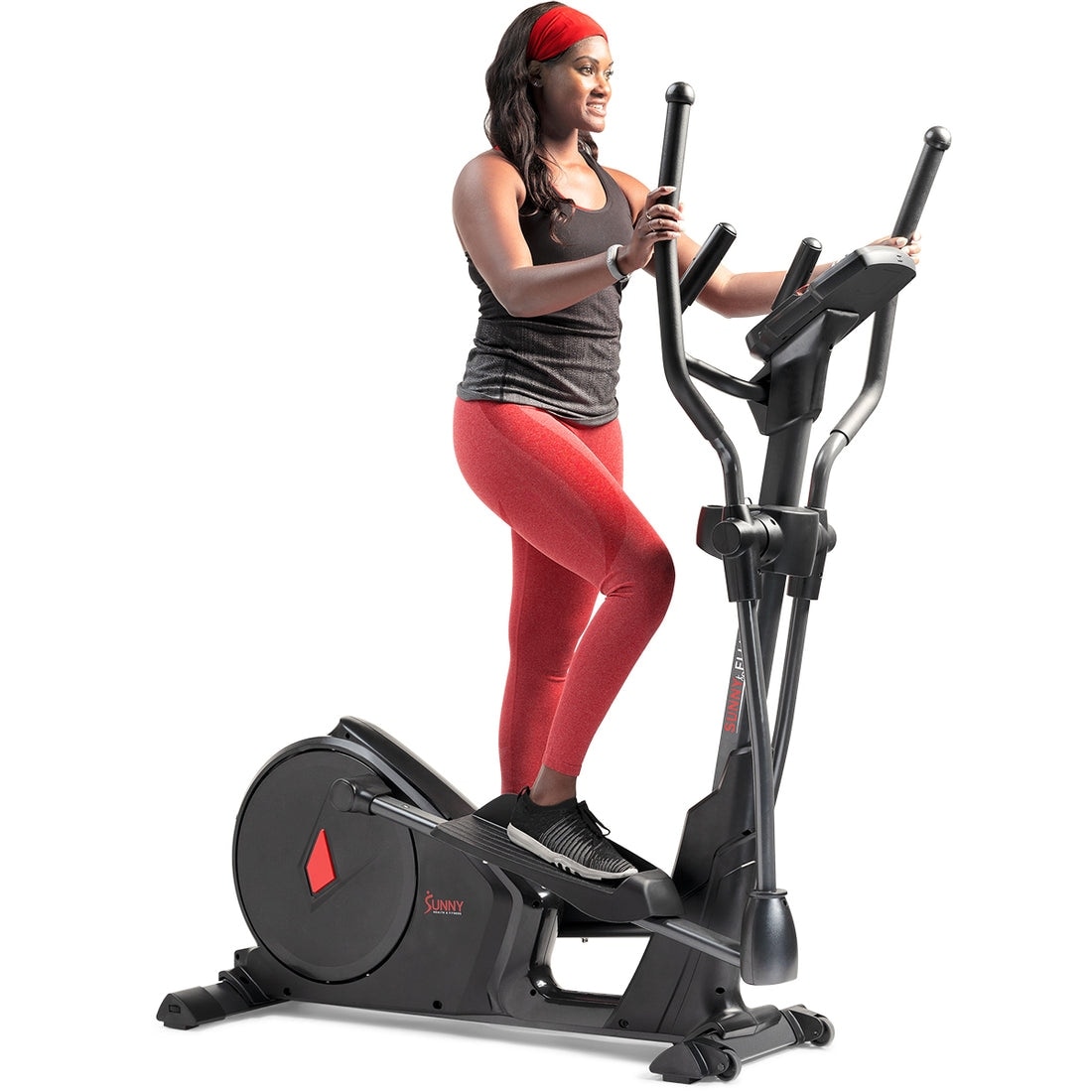 Sunny health and online fitness circuit zone elliptical