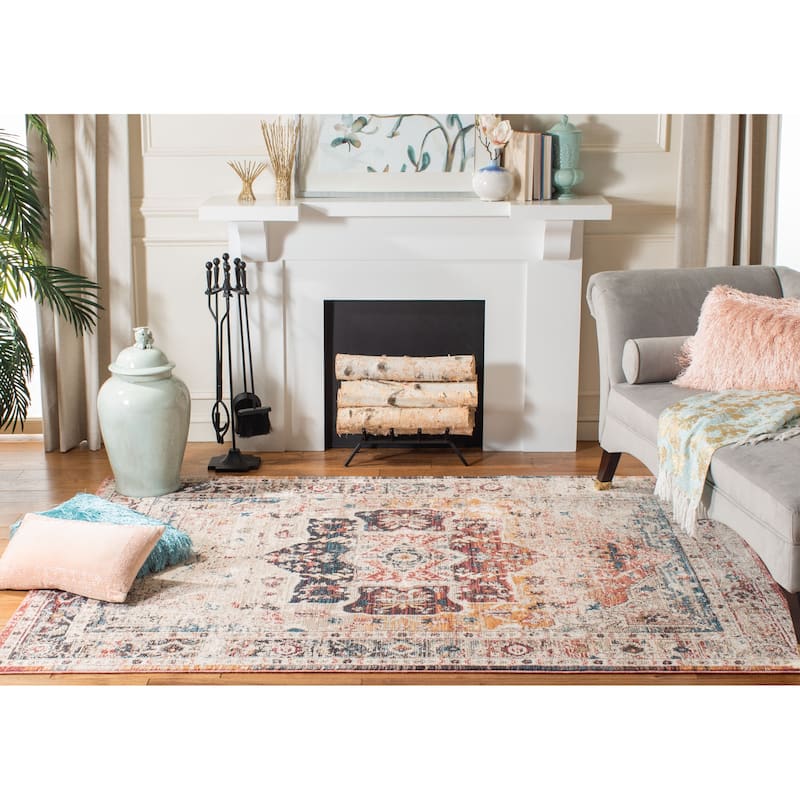 SAFAVIEH Carlyle Bilgi Vintage Oriental Rug
