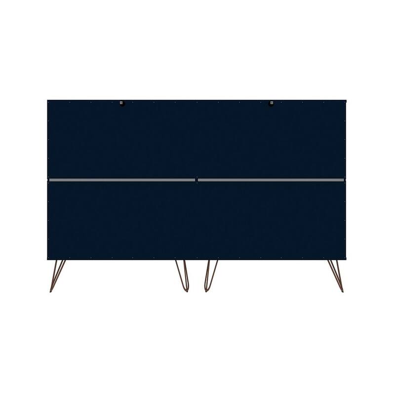 Manhattan Comfort Rockefeller 3-Piece Dresser and Nightstand Set