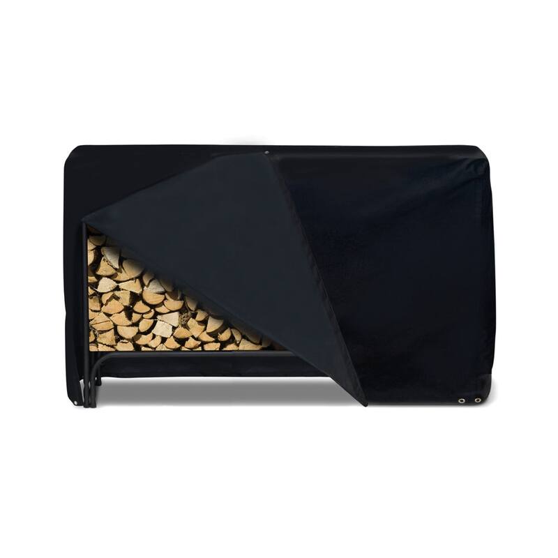 Two Dogs 96" Log Rack Cover - Black