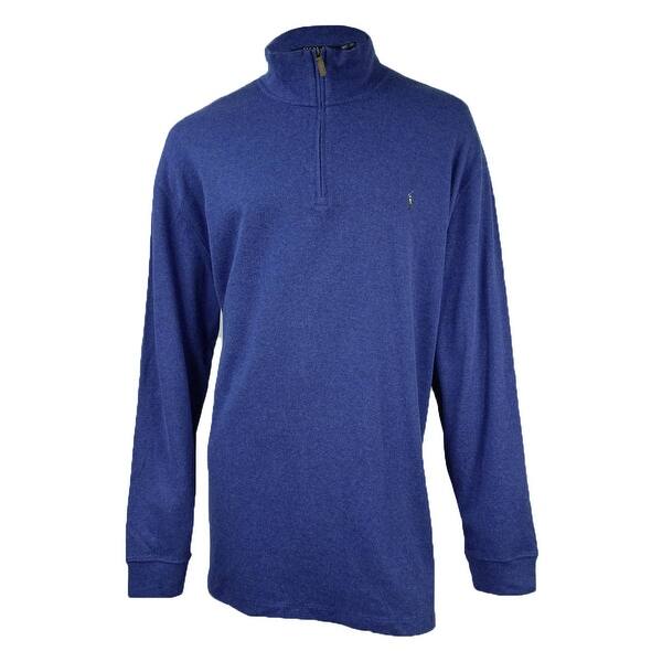 Shop Polo Ralph Lauren Big Tall Men S Estate Rib Sweater