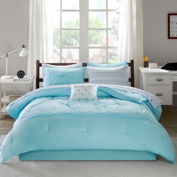 Devynn Embroidered Comforter and Sheet Set by Intelligent Design