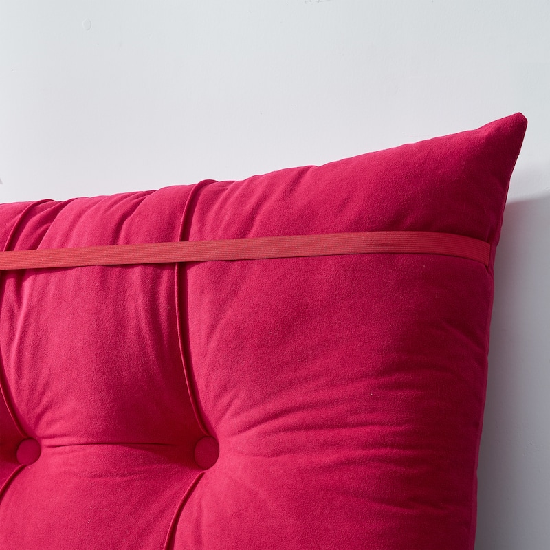 Rainha® Plush Tufted College Headboard by DormCo