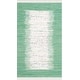 preview thumbnail 59 of 159, SAFAVIEH Handmade Flatweave Montauk Nevyana Cotton Rug 4' x 6' - Ivory/Sea Green