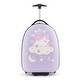 preview thumbnail 16 of 20, 16 Inch Kids Carry-On Luggage Hard Shell Suitcase with Wheels - 13" x 10.5" x 19"-32"