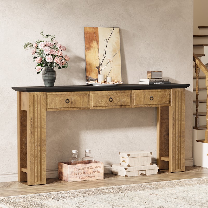 Console Table with 3 Drawers