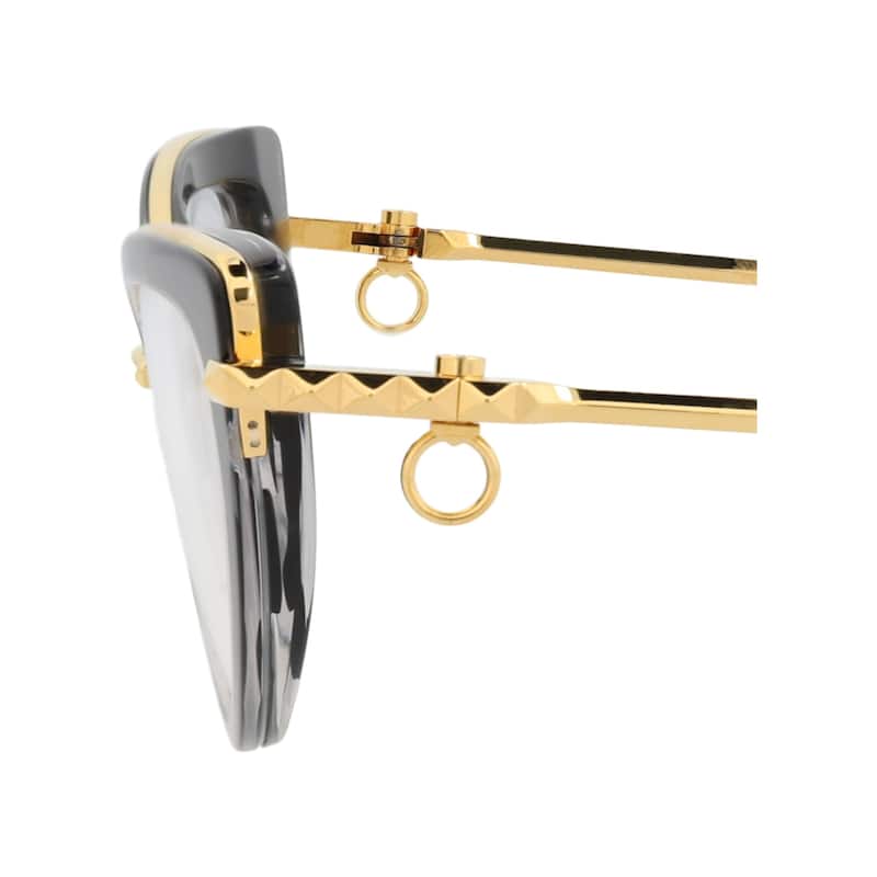 Valentino Cat Eye-Frame Titanium/Acetate Optical Frames