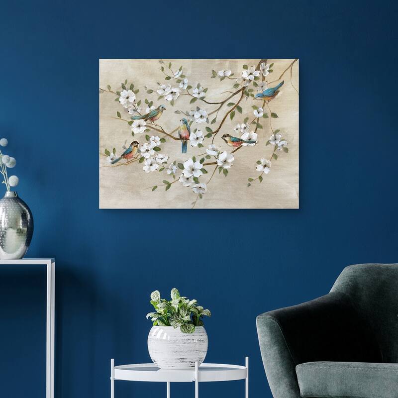 Birds of a Feather by Nan Canvas Art Print