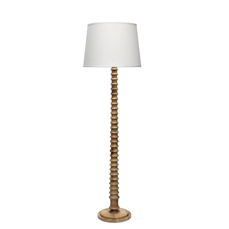 Jamie Young Revolution 1-Light Wood Floor Lamp