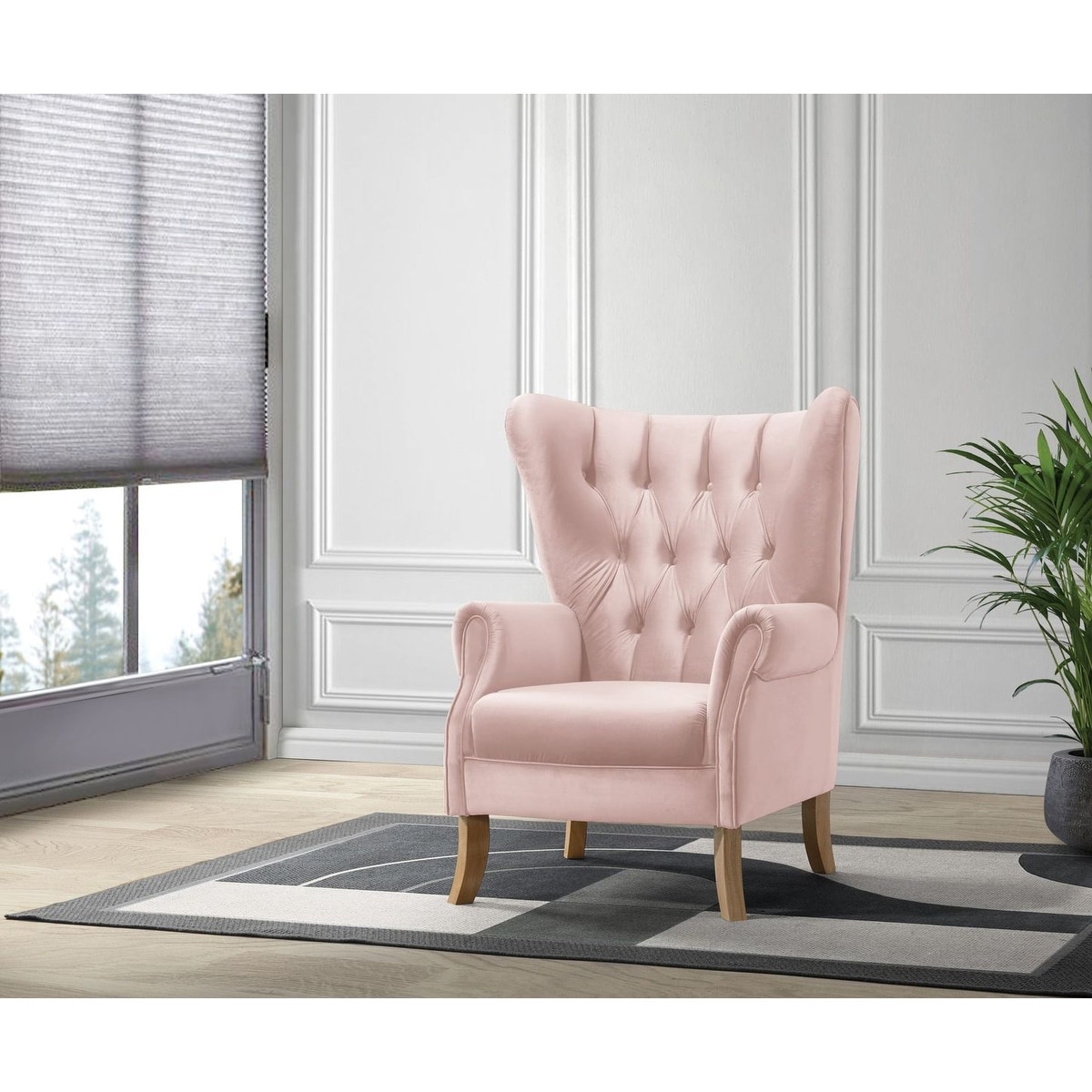 Velvet Accent Chair