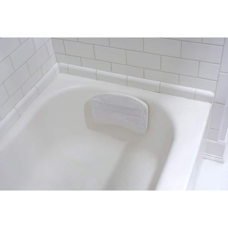 Bath Bliss Luxury Cooling Gel Beaded Bath Pillow - 11"x7"x1.6"