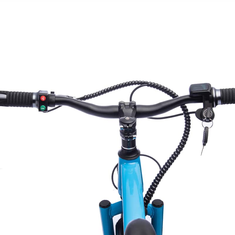 24V Kids Ride On Electric Dirt Bike,300W Super Power Motor,16in Wheels,Adjustable Seat Height,Hand-Operated Brakes