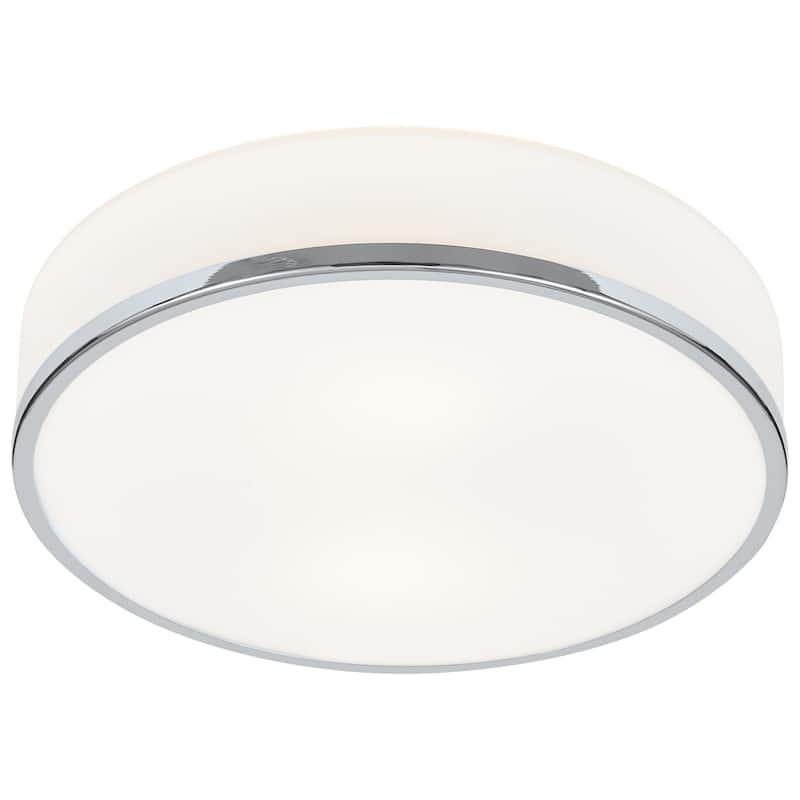 Access Lighting Aero 1-light 10 inch Chrome Flush Mount