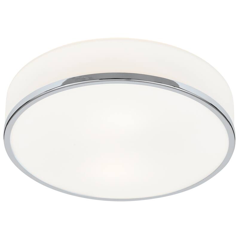 Access Lighting Aero 3-light 16 inch Chrome Flush Mount