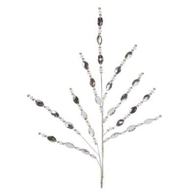 Artificial Christmas Beaded Jewel Spray - 33.75" - Set of 2