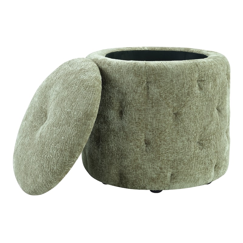 Erindale Round Storage Ottoman