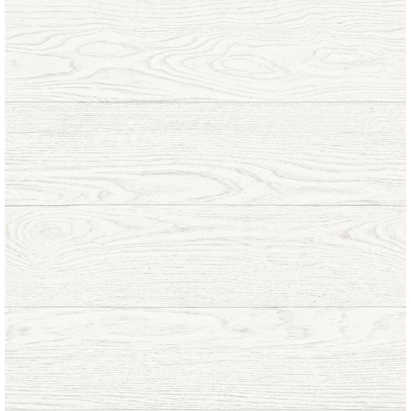 A-Street Prints Ravyn White Salvaged Wood Plank Wallpaper