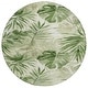 preview thumbnail 42 of 50, Machine Washable Indoor/ Outdoor Coastal Palm Chantille Rug