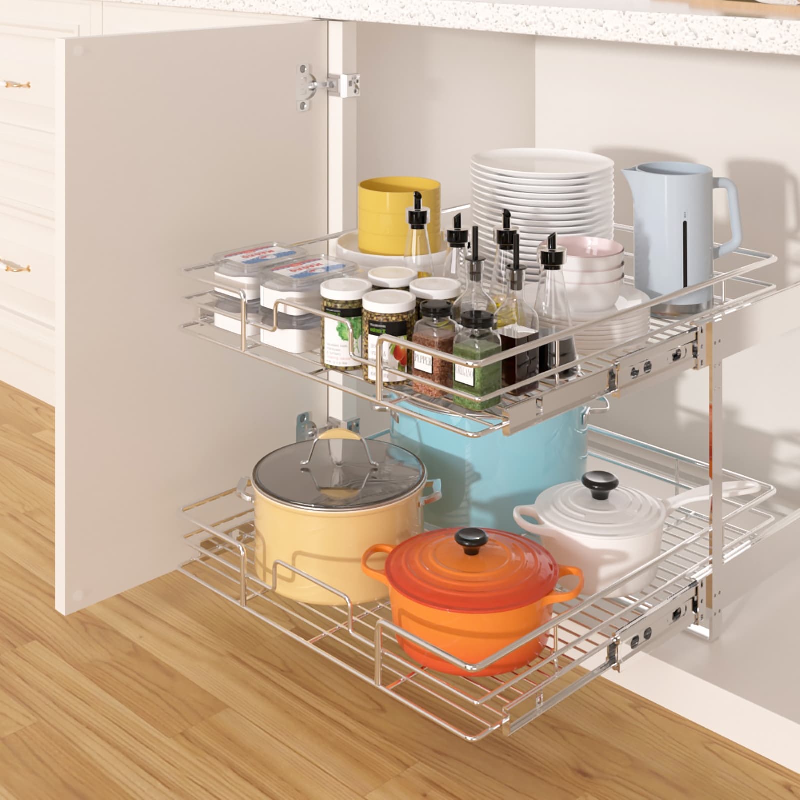 https://ak1.ostkcdn.com/images/products/is/images/direct/5cd560ecbf1ff0fc0317e974f23b155ae6493ee9/2-Tier-Silver-Metal-IndividualPull-Out-Cabinet-Organizer.jpg