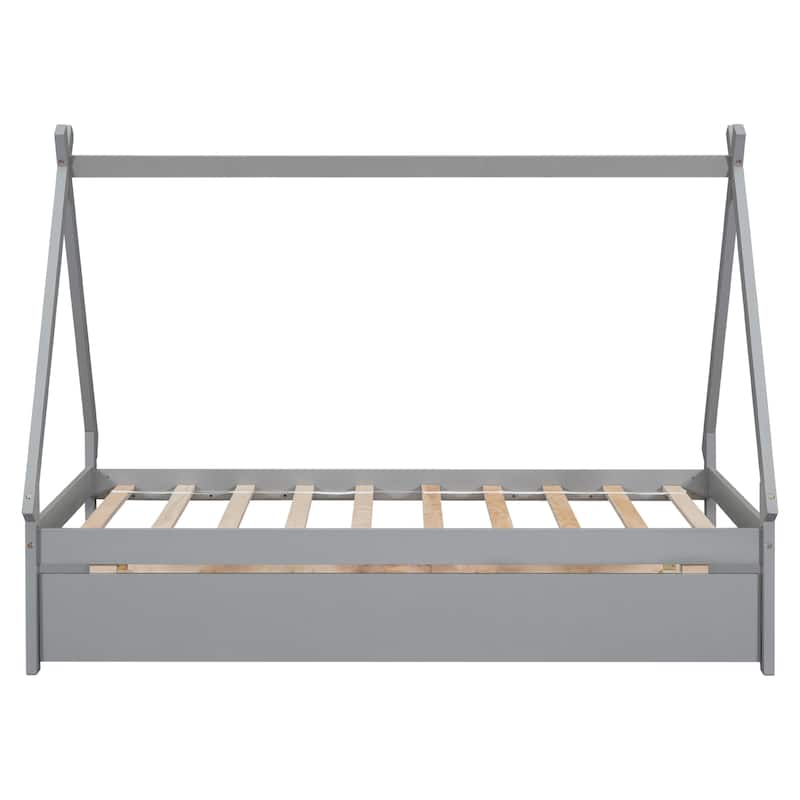 Twin size Tent Floor Bed