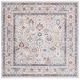 preview thumbnail 15 of 112, SAFAVIEH Lauren Ralph Lauren Lefka Rug 6'7" Square - Light Grey/Blue Rust - Square