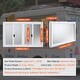 preview thumbnail 8 of 12, Service Window , Aluminum Alloy Food Truck Service Window Sliding Windows & Awning Door & Drag Hook