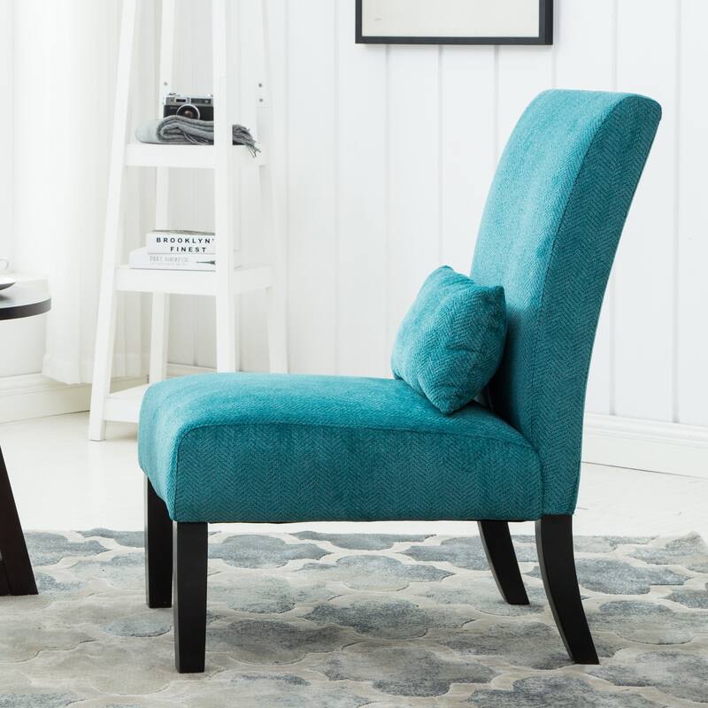 31.75" High Back Polyester Accent Chair