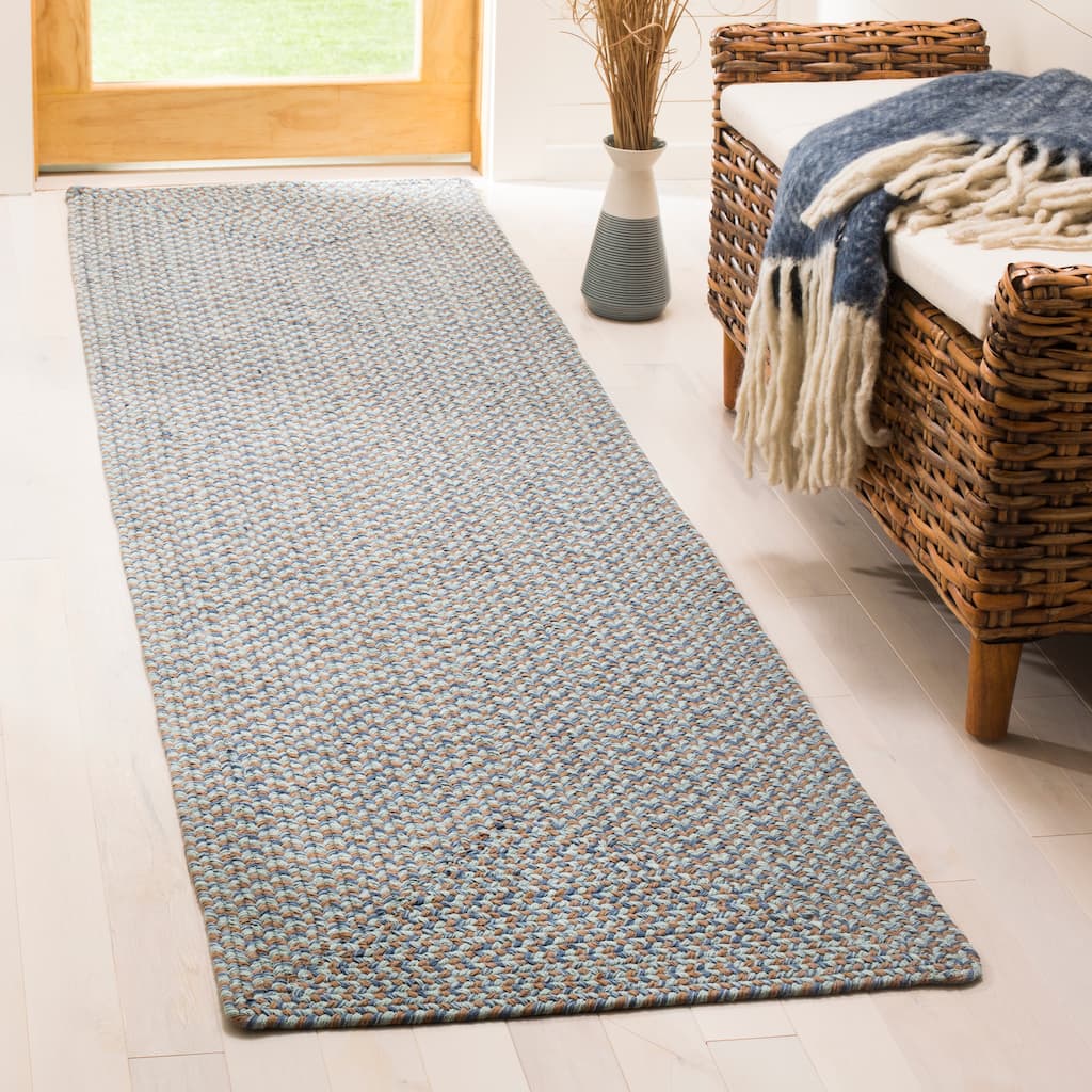 SAFAVIEH, Handmade Braided Antke Country Cotton Rug