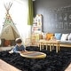preview thumbnail 34 of 52, Living Room Bedroom Super Soft Pile Area Rug, Modern Shaggy Rugs, Non-Slip Pile Rugs for Kids