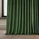 preview thumbnail 25 of 140, Exclusive Fabrics Heritage Plush Velvet Room Darkening Curtain (1 Panel) - Luxurious Single Drapery for Enhanced Room Darkening
