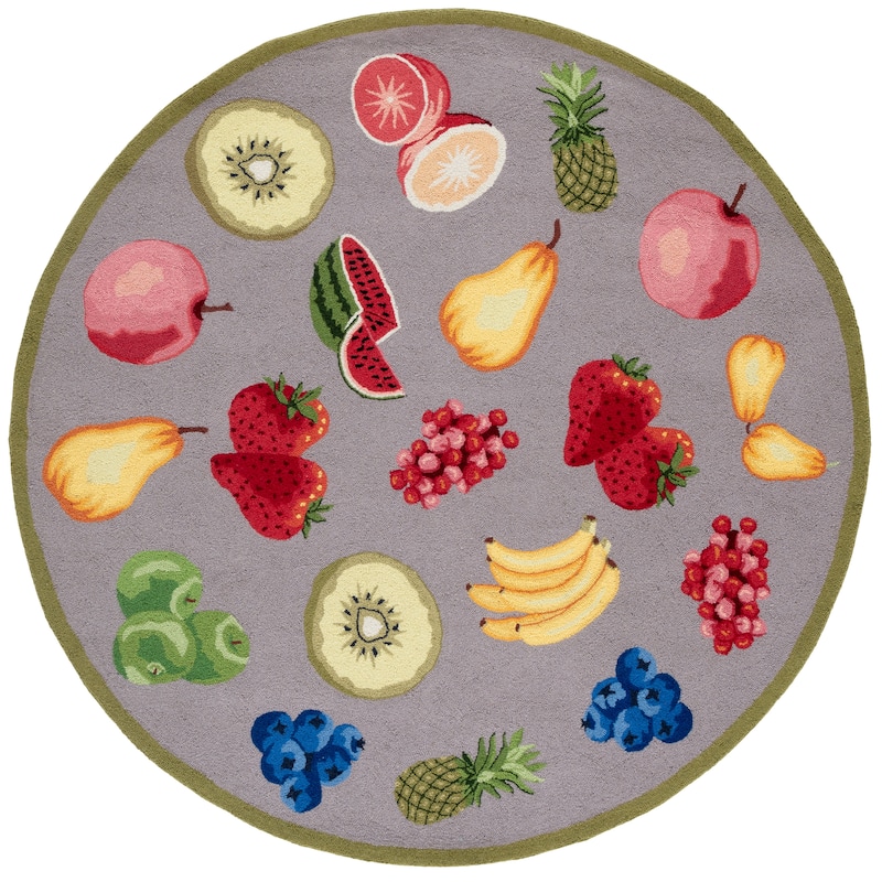SAFAVIEH Handmade Chelsea Sefkije French Country Fruit Wool Rug