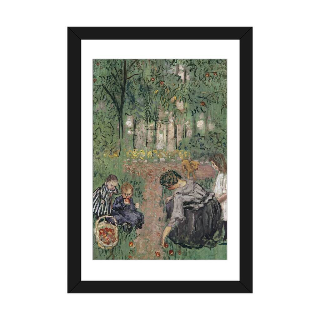 iCanvas "Apple Gathering, 1899" by Pierre Bonnard