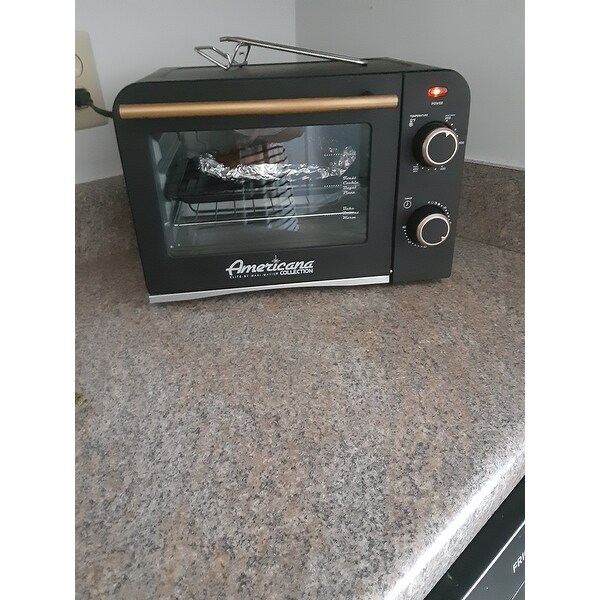 americana 4 slice toaster oven