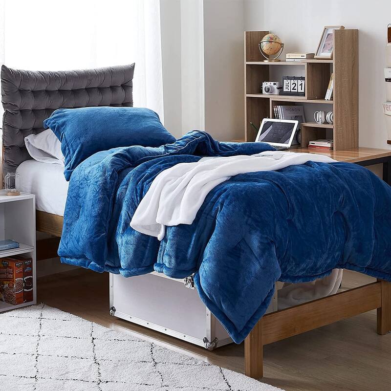 Touchy Feely - Coma Inducer® Oversized Comforter Set - Cuddly Blue