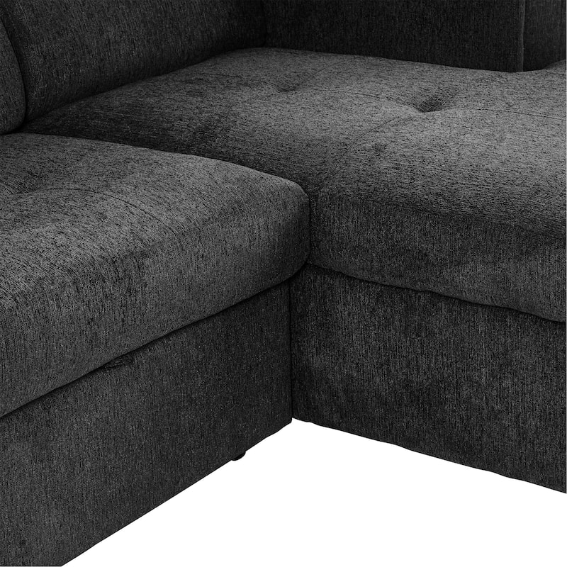 96" Multi-Functional Pull-Out Sofa Bed
