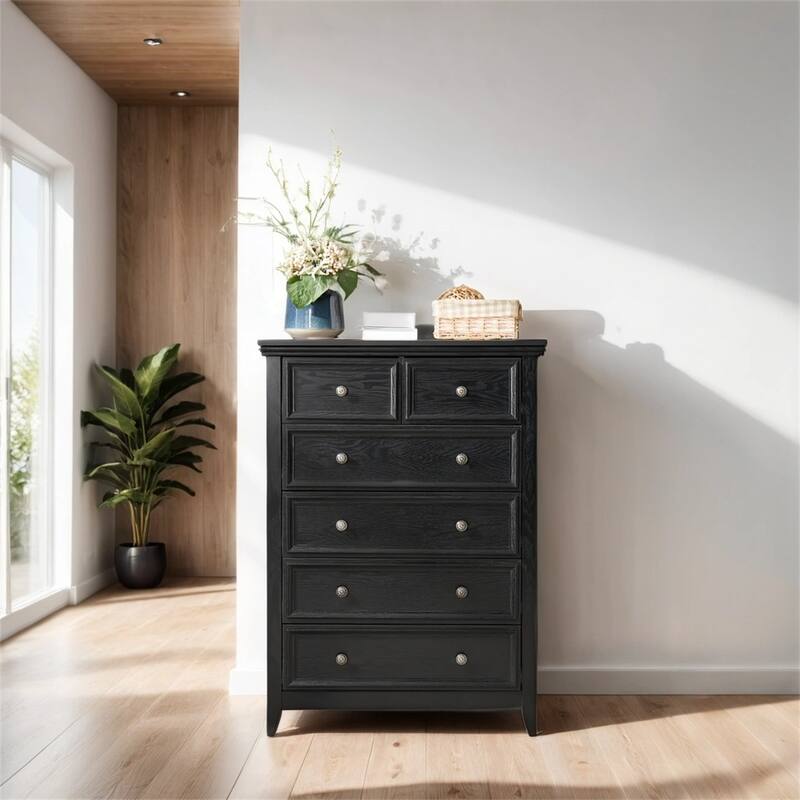 6 Drawers Dresser 6 Drawers Cabinet,Chest of Drawers Closet Organizers