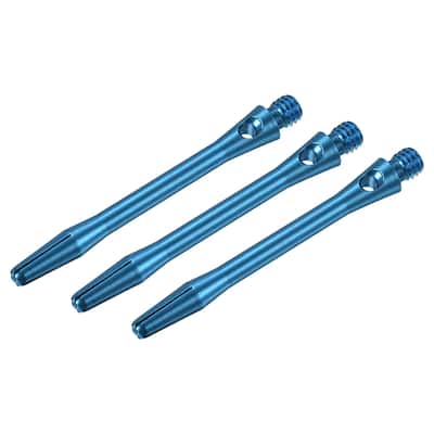 45mm Dart Shafts, 2BA Thread Aluminum Dart Stems - 3 Pack