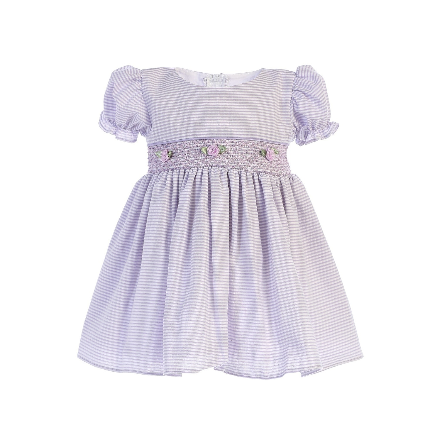 girls smocked easter dress