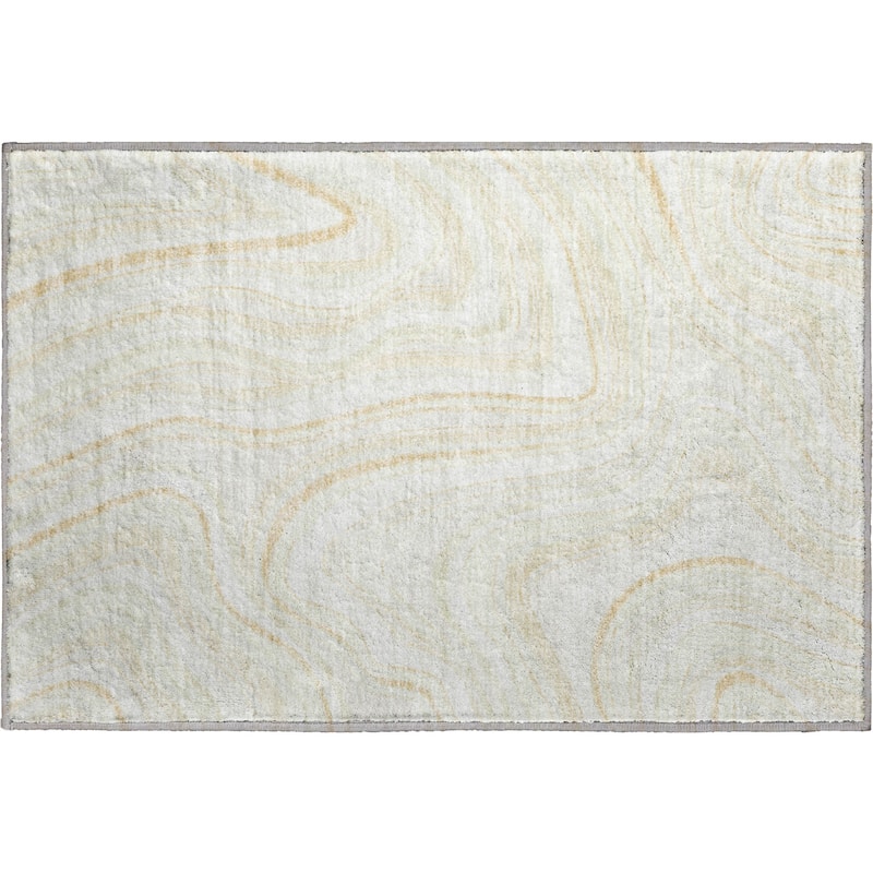 Premium Washable Super Soft Modern Waves Mayfield Rug