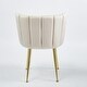 preview thumbnail 5 of 23, Modern dining chair(set of 2 ) with iron tube legs, comfortable backrest, suitable for dining room, living room, cafe