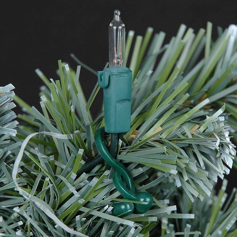Tree Christmas Light Clip, Attaching Mini Lights, Tree Branches, Green
