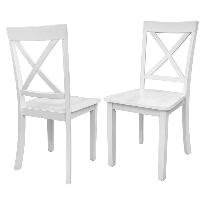 5-Piece Modern Wooden Dining Set with Round Table & Chairs
