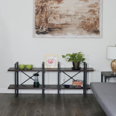 2-Tier longer with open shelving by DAVEE FURNITURE INC - 70.86*28.35*11.34