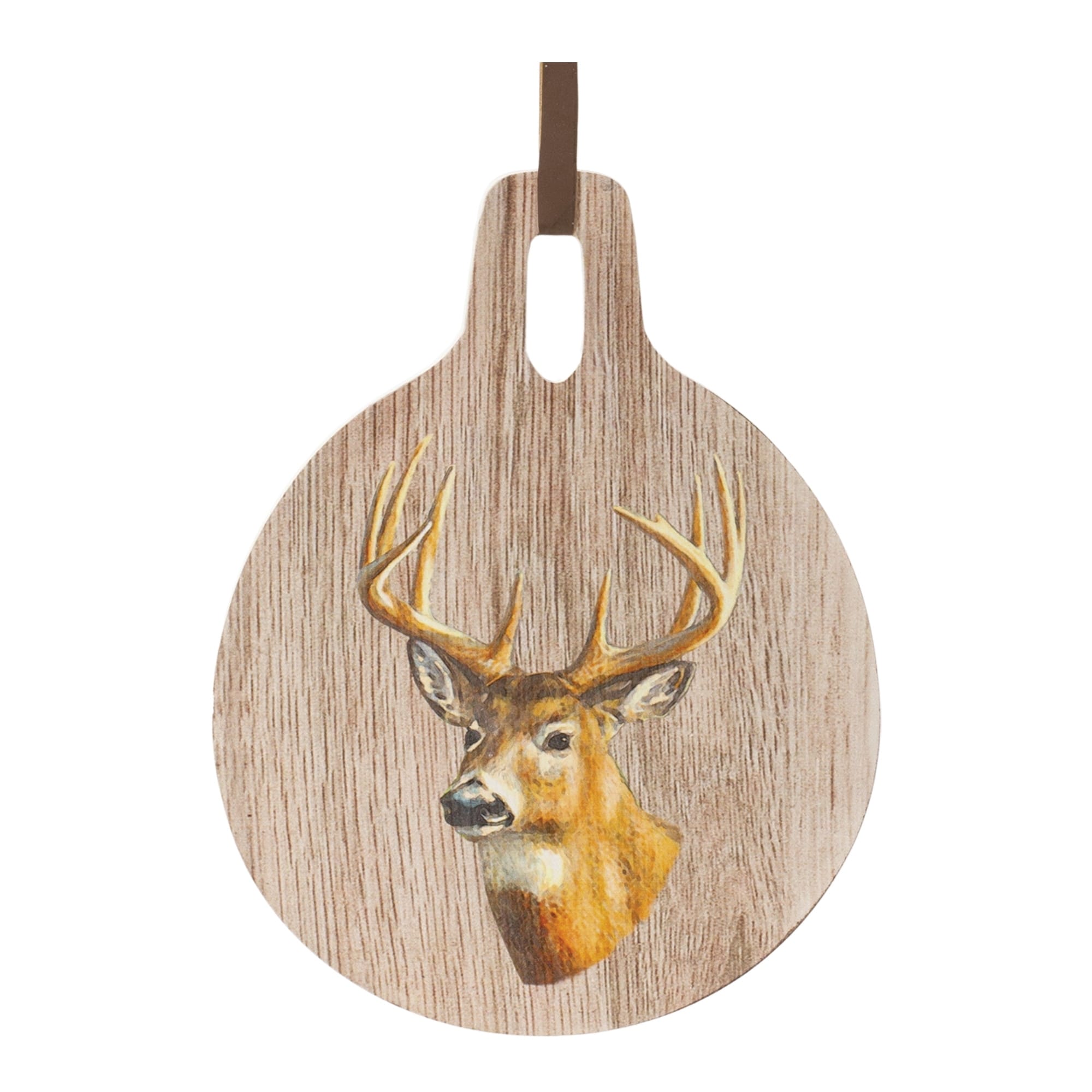 Cutting Board with Deer/ Pine Branch 7.75