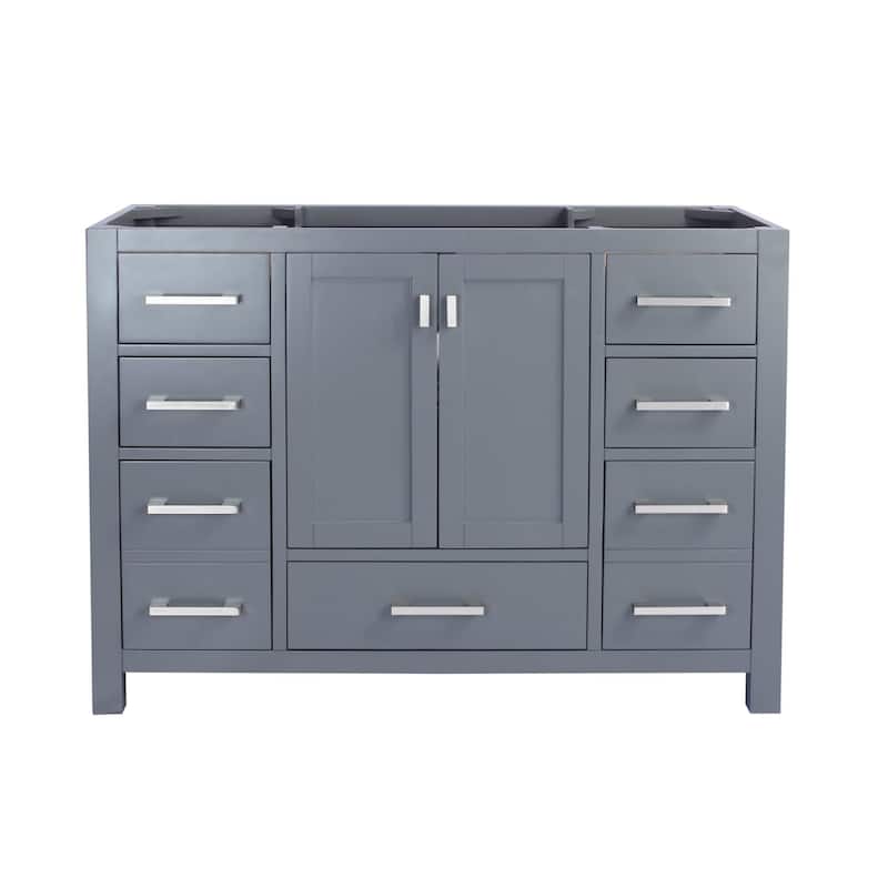 Miseno MV-48-313ANG-BASE Wilson 48" Single Free Standing Vanity - Grey