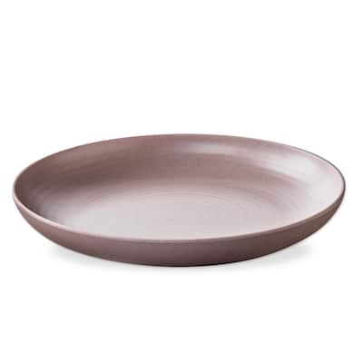Brooklyn Lavender Purple Melamine Dinner Plate - Dishwasher Safe, 11" x 11" x 1.5" - Everyday Dining Plates